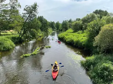 Przenoska kajaków Bolęcin Wkra